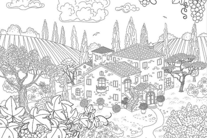 Children reading animated pictures coloring pages