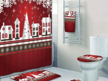 Christmas bathroom decor amazon