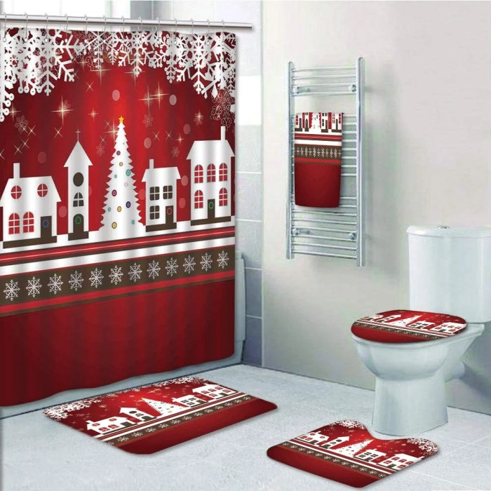 Christmas bathroom decor amazon