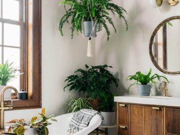 Bathroom plant decor ideas