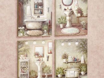 Bathroom wall ideas decor artwork contemporary homeluf hgtv via