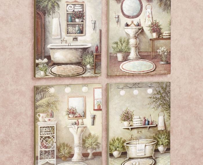 Bathroom wall ideas decor artwork contemporary homeluf hgtv via