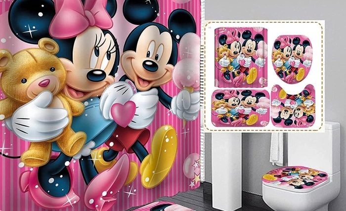 Minnie mouse bathroom decor