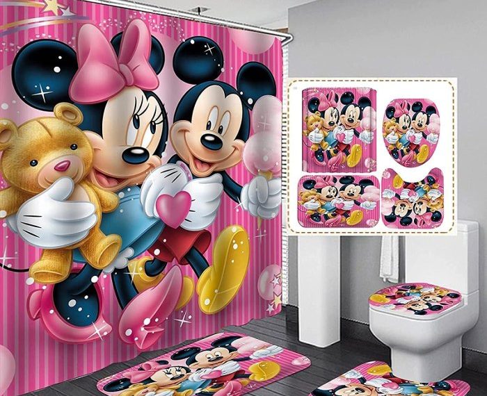 Minnie mouse bathroom decor