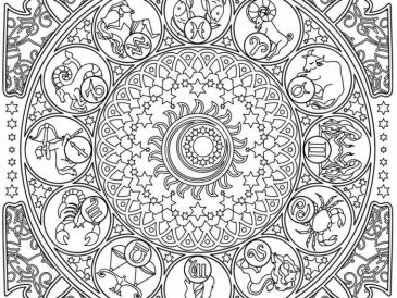 Pisces zodiac coloring pages drawing fish tattoo deviantart adult tattoos signs designs adults sign printable astrology mermaid livre couleur constellation