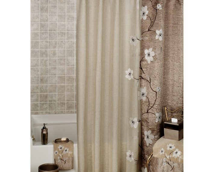 Bathroom decor shower curtains