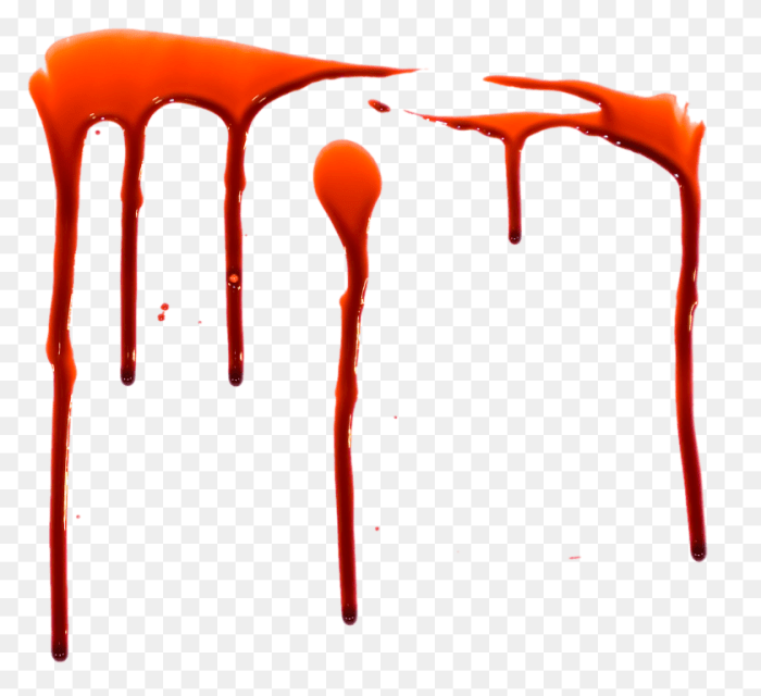 Blood dripping drip clipart transparent