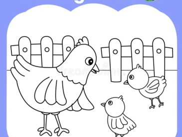 Animal body parts coloring pages