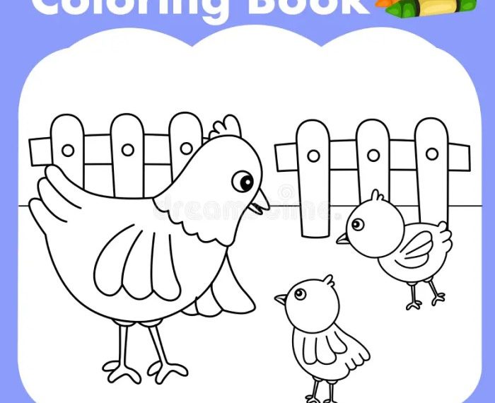 Animal body parts coloring pages