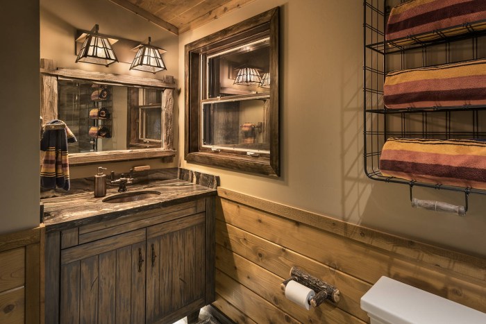 Bathroom rustic designs ideas bathrooms vanities decor breath fantastic away take will cabin remodel small sconces beauty modern selection gorgeous