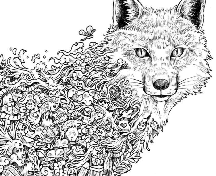 Animal coloring pages online advanced